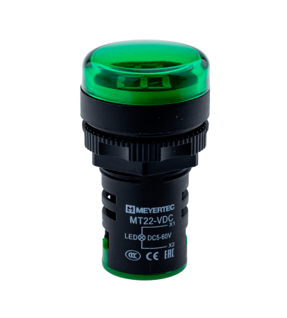 Индикатор напряжения, 5-60V DC, зеленый
