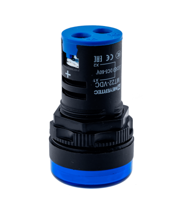Индикатор напряжения, 5-60V DC, синий